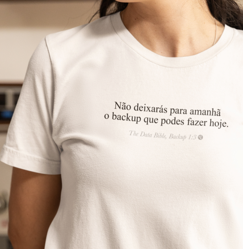 Não Deixar o Backup para Amanhã - Mandamentos