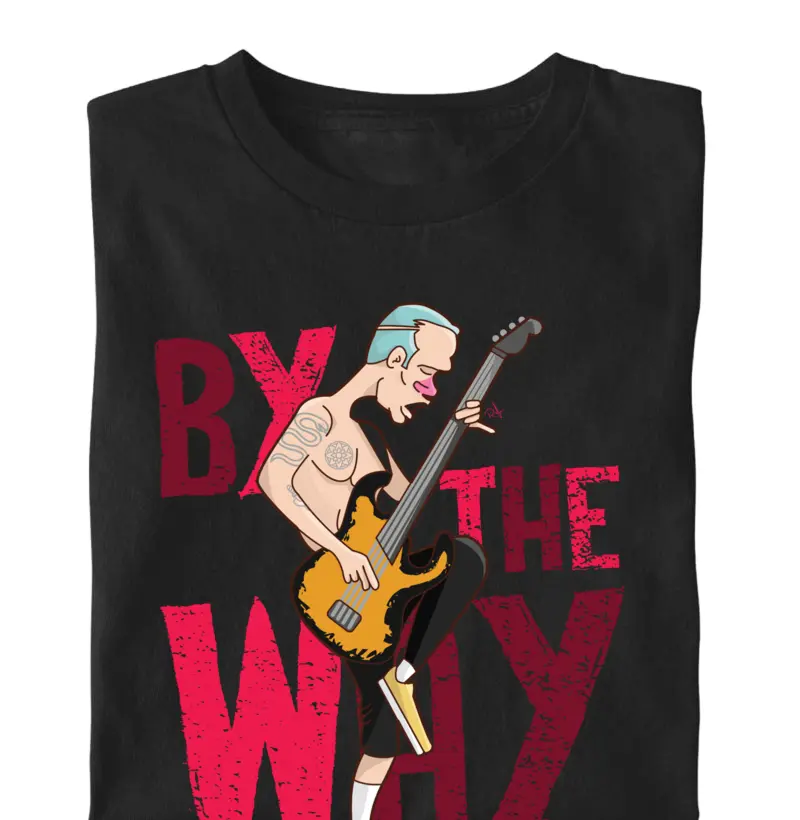 Camiseta By The Way | Rock Alternativo Caos em Cores