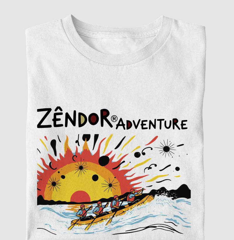 100 Sunny Rafting Art
