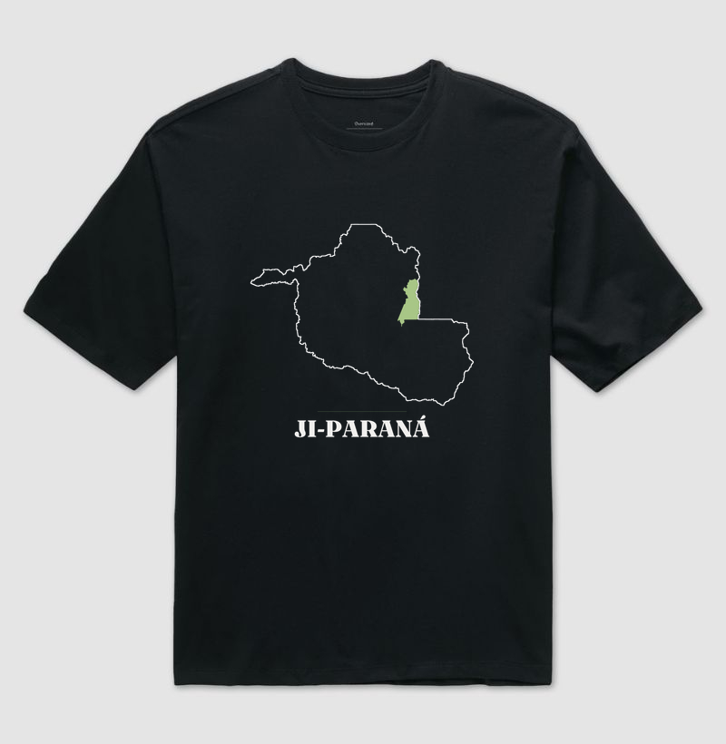 Ji-Paraná | Traço RO - Camiseta Oversized