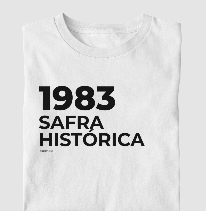 Camiseta Vinho - 1983 • Safra Histórica