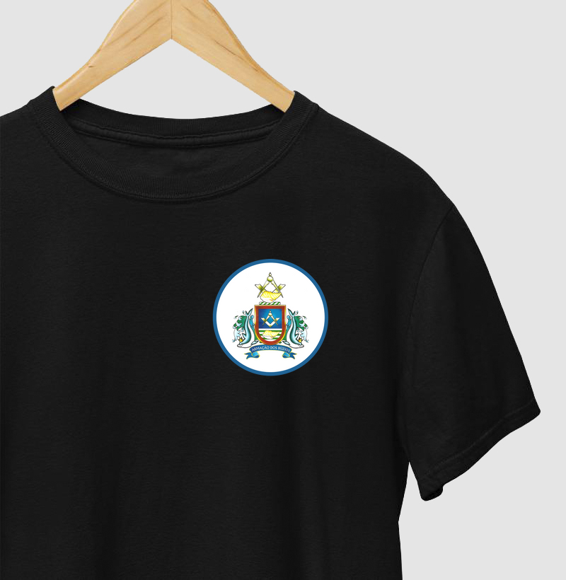 Camiseta ARLS Armação de Búzios n⁰ 3712 - Mr. GADU - bolso