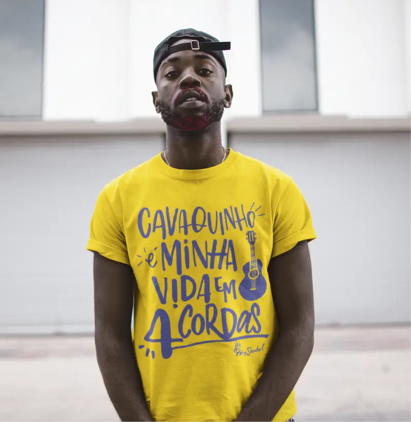 Cavaquinho é minha vida em quatro cordas