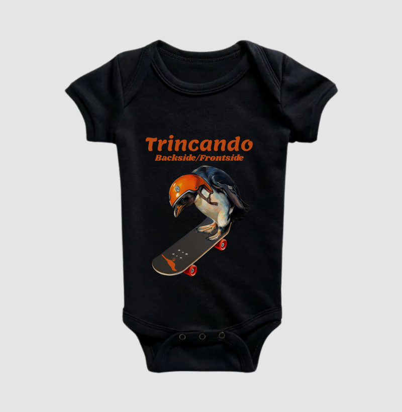 Trincando Pinguim Skatista