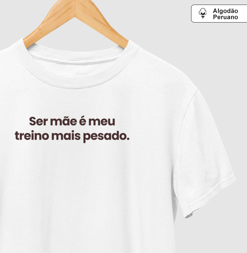 Ser mãe é meu treino mais pesado