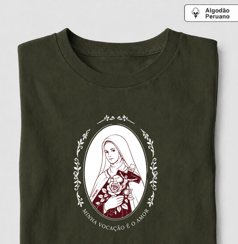 Camiseta Premium - Santa Teresinha do Menino Jesus