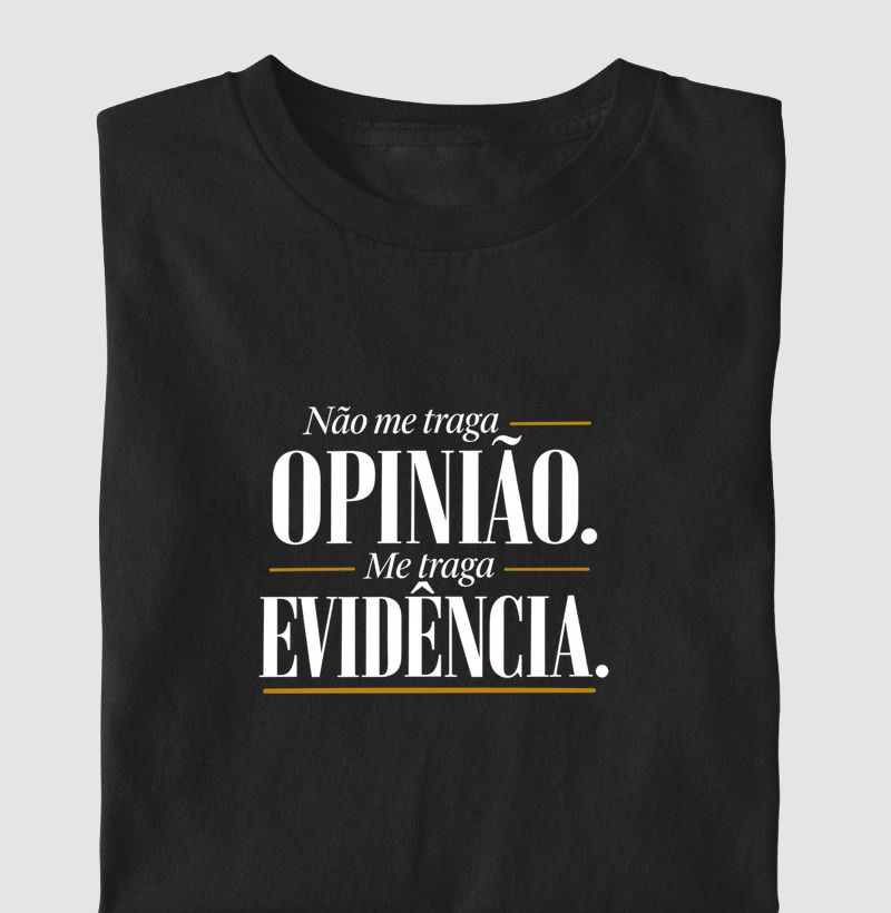 Me traga evidência.
