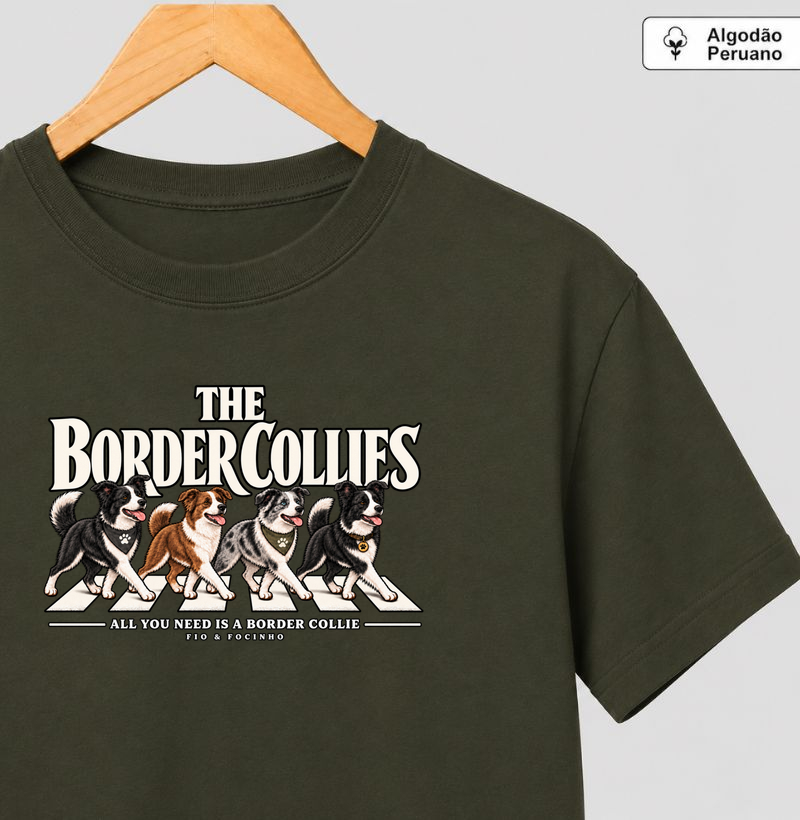 Camiseta Border Collie / Pet Lovers | The Border Collies - Camiseta Algodão Peruano