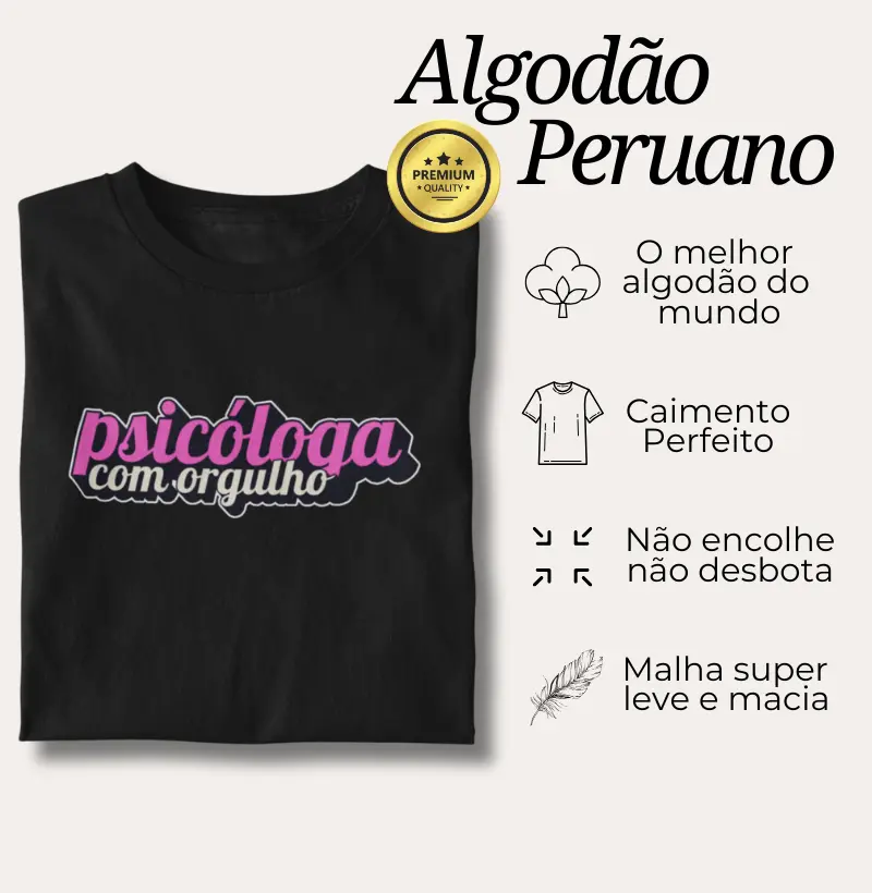 Psicóloga com orgulho