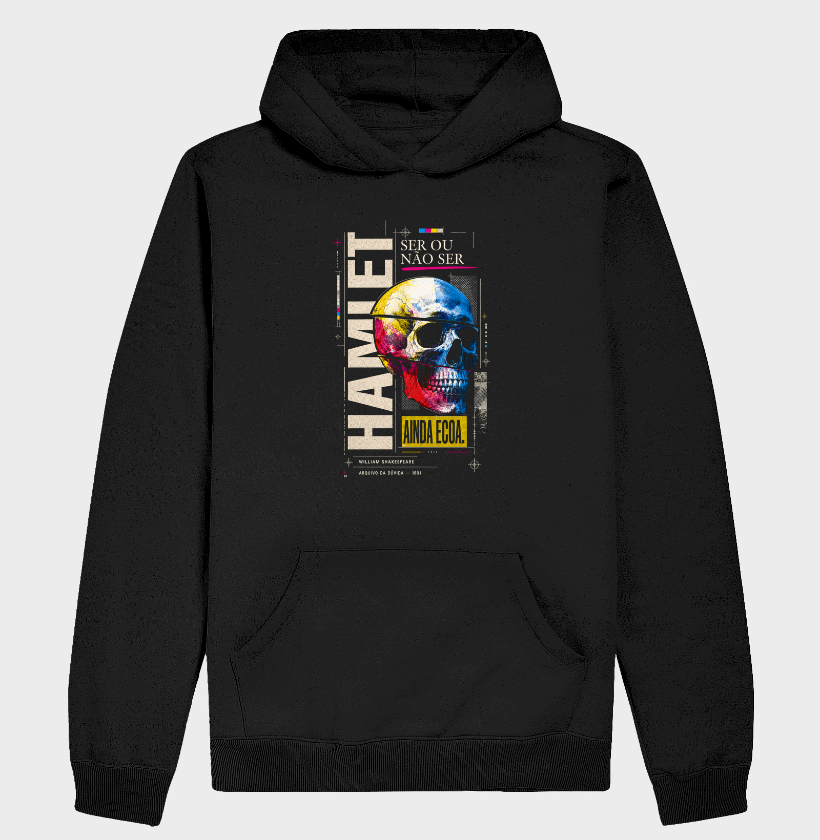 HAMLET — Ainda Ecoa releitura - Hoodie Moletom
