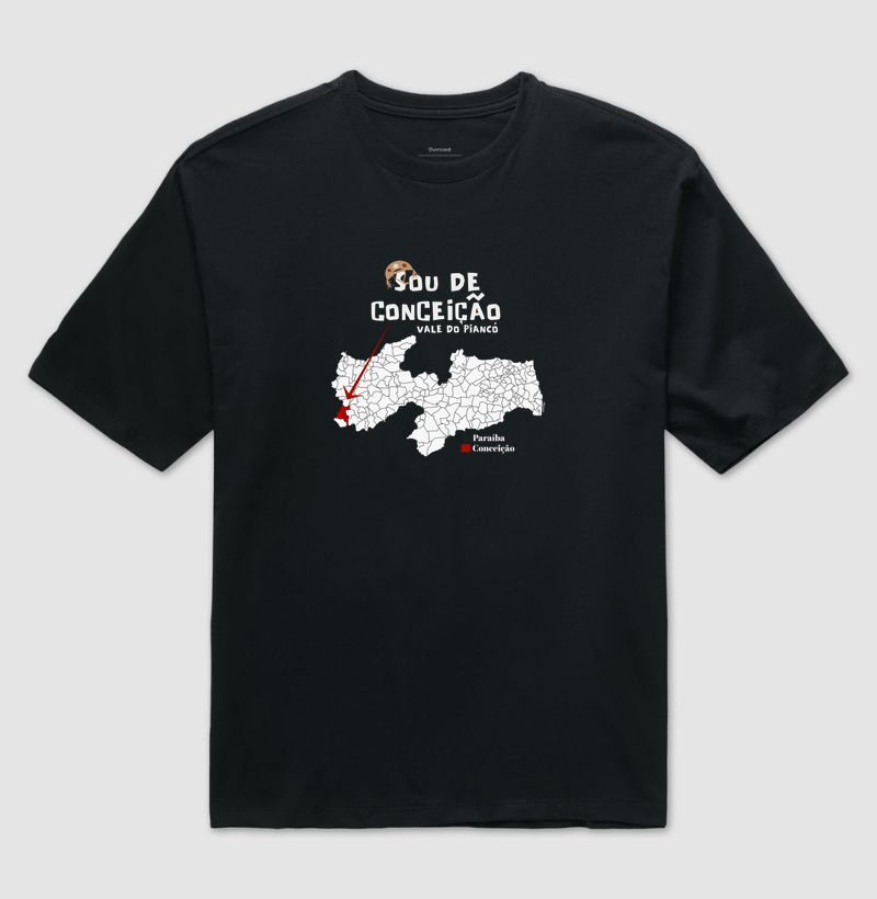 Sou de Conceição, Paraíba - Camiseta Oversized