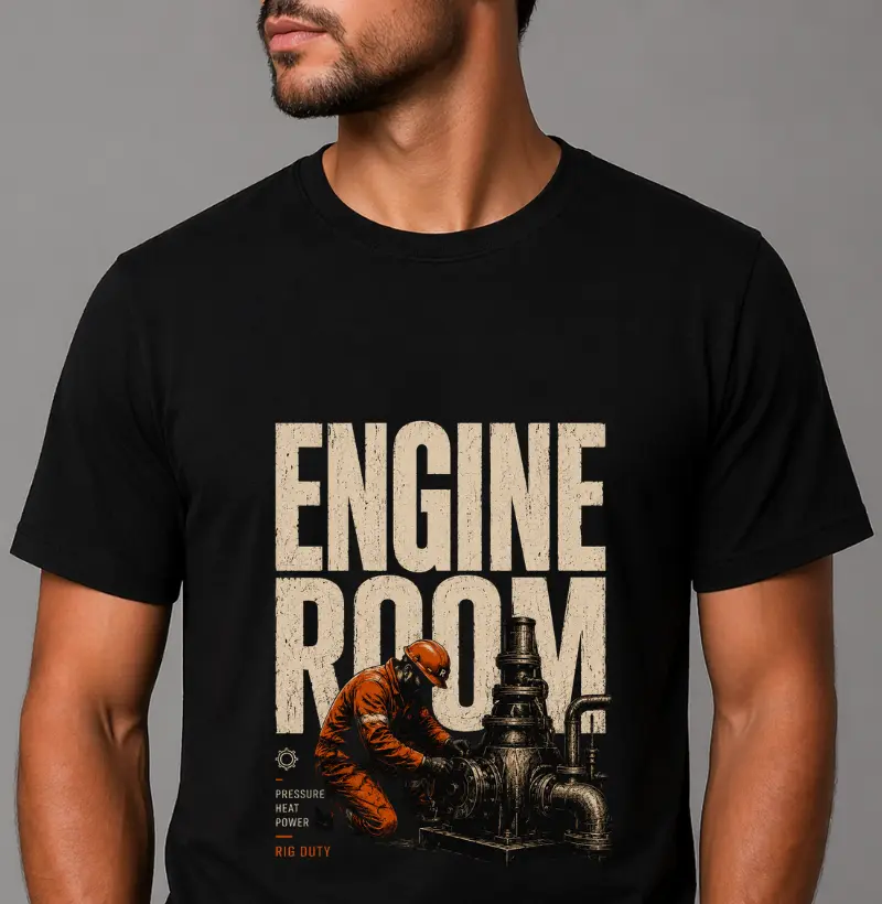 Engine room - work