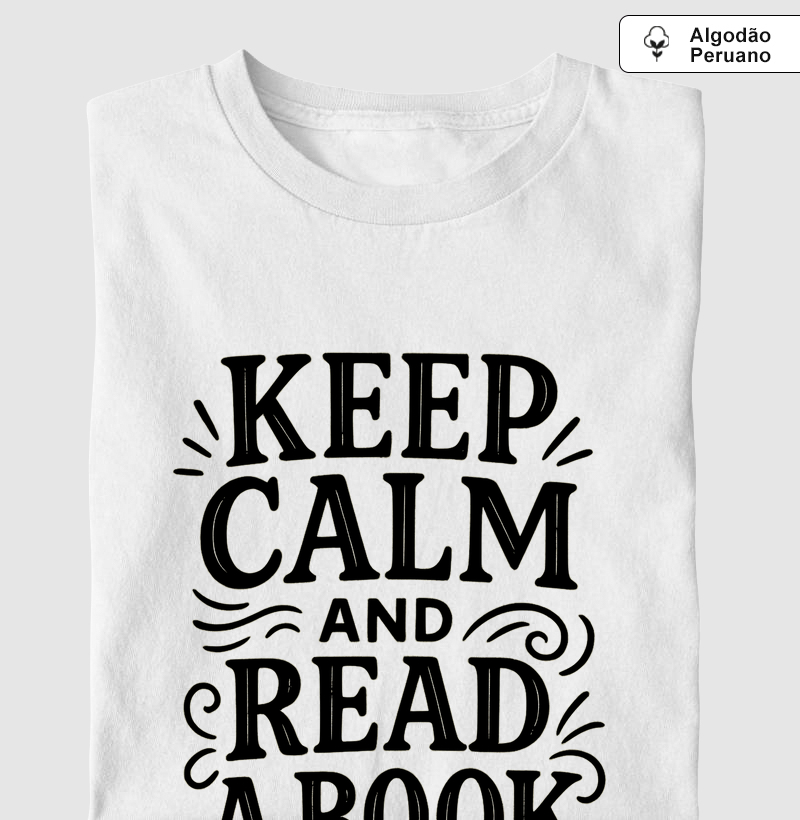 Keep calm and read a book