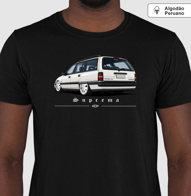 Camiseta em algodão peruano Ômega Suprema