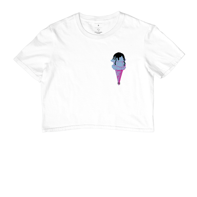 Camiseta Cropped Casquinha