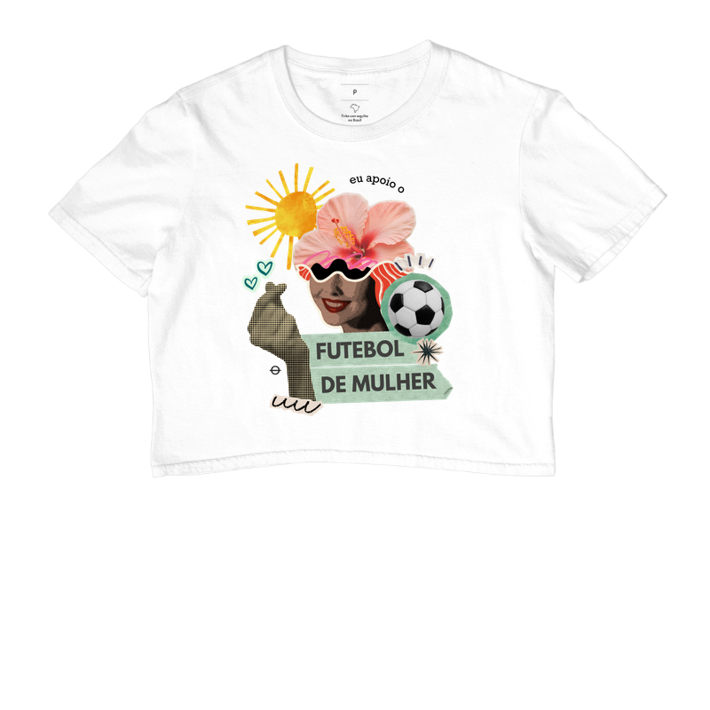 colagem futebol feminino joga bonita