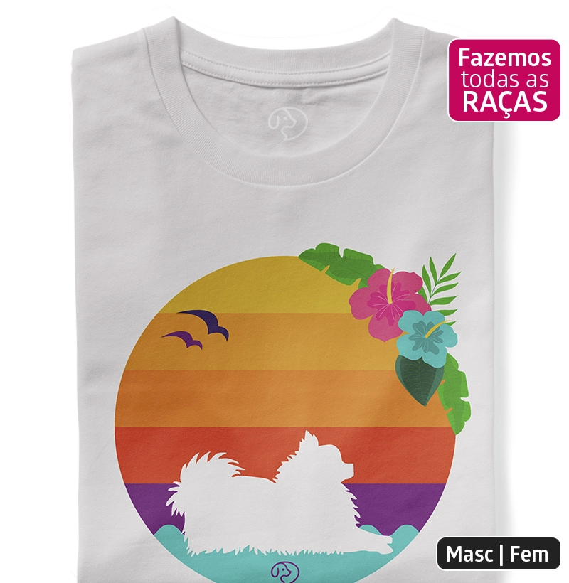 Spitz Alemão Sunset