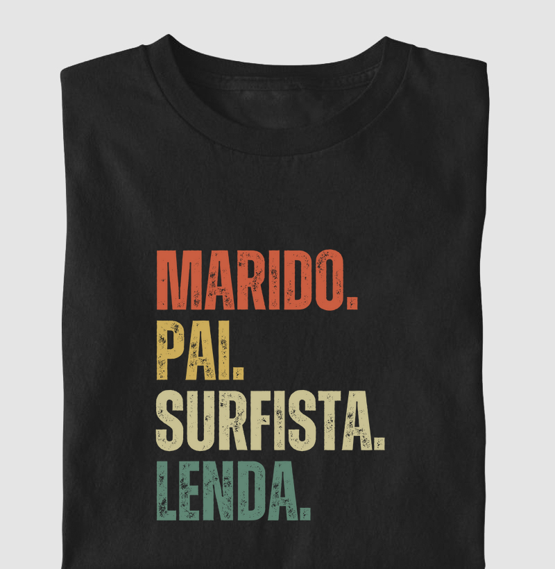 Marido. Pai. Surfista. Lenda.