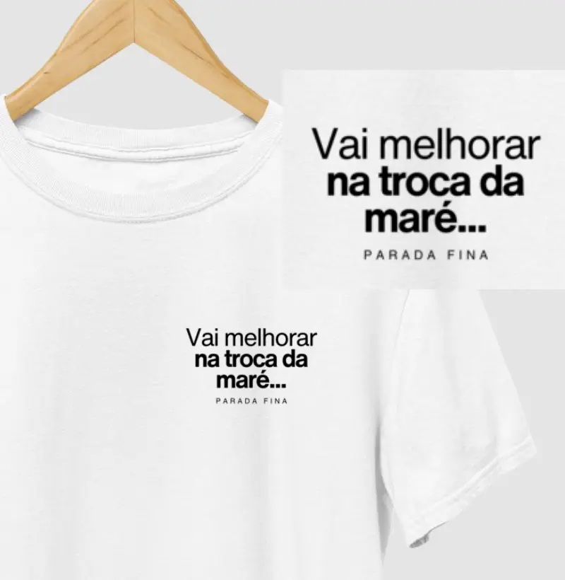 Vai melhorar na troca da maré...