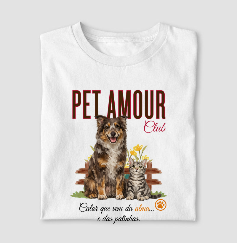 Camiseta Pet Amour Club Pets