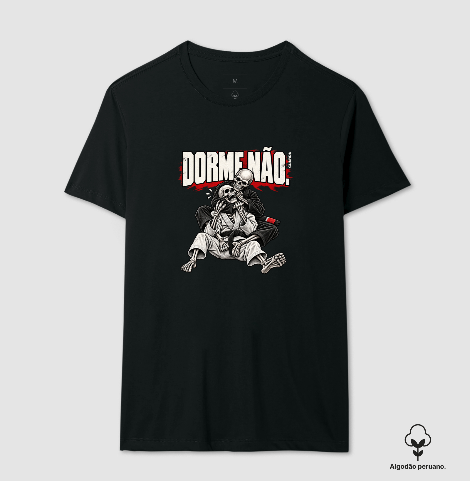 Dorme Não - Camiseta Algodão Peruano