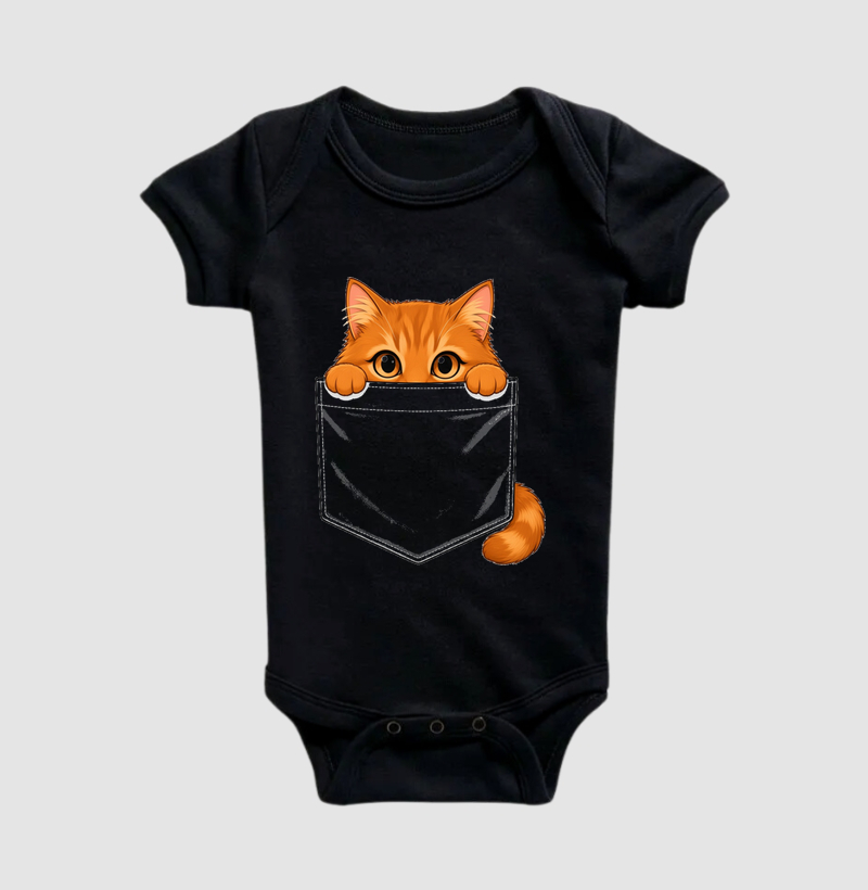 Espreita no Bolso - Body Infantil