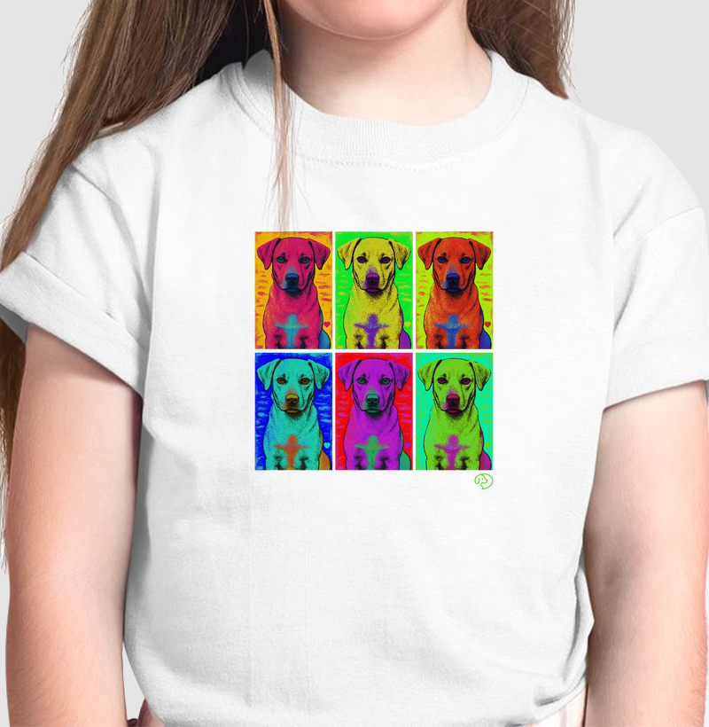 Doguinho no Estilo Andy Warhol