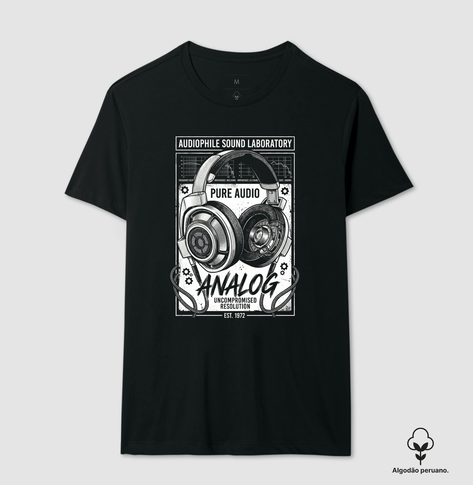 Fone Puro Áudio - Camiseta Algodão Peruano