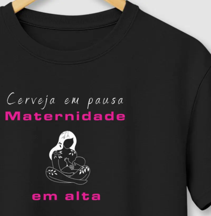 Cerveja em pausa, maternidade em alta.