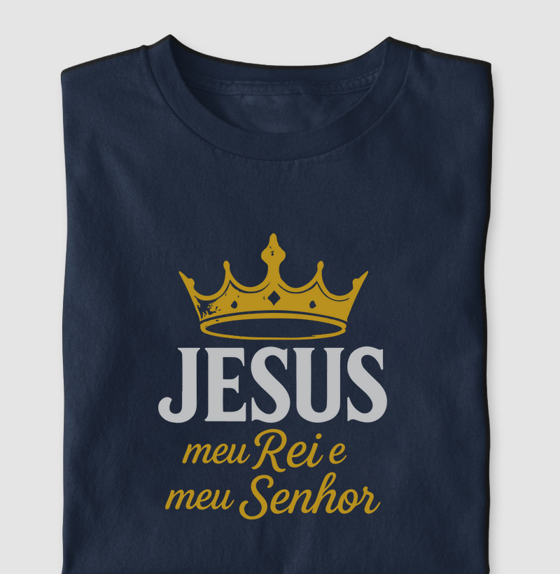 Camiseta Jesus meu rei