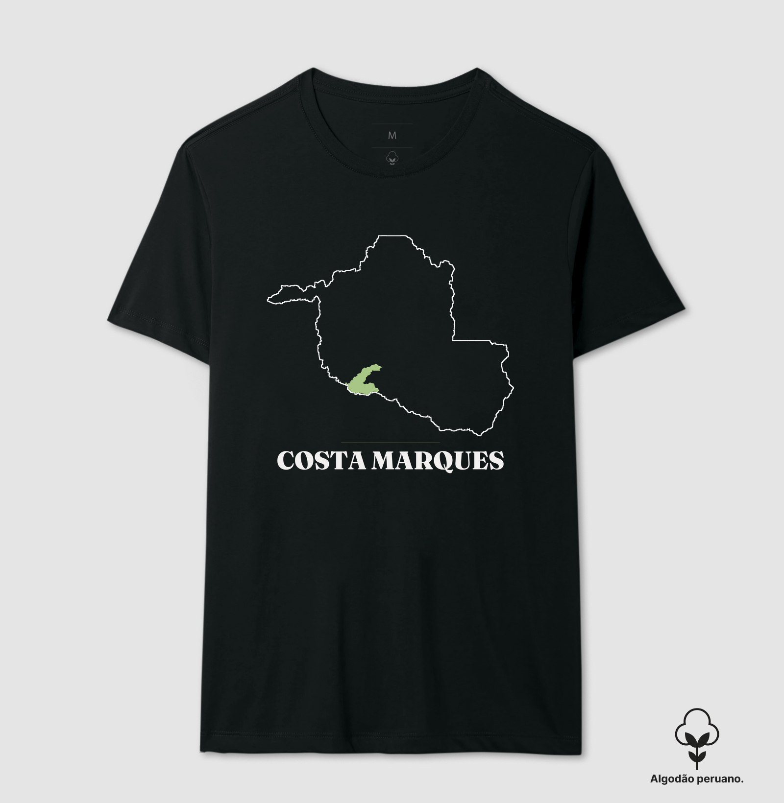 Costa Marques | Traço RO - Camiseta Algodão Peruano