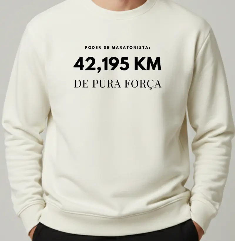 Moletom Corrida - Poder de Maratonista