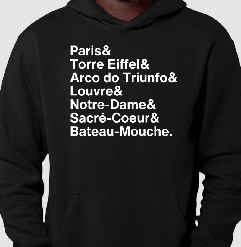 Paris - Hoodie Moletom