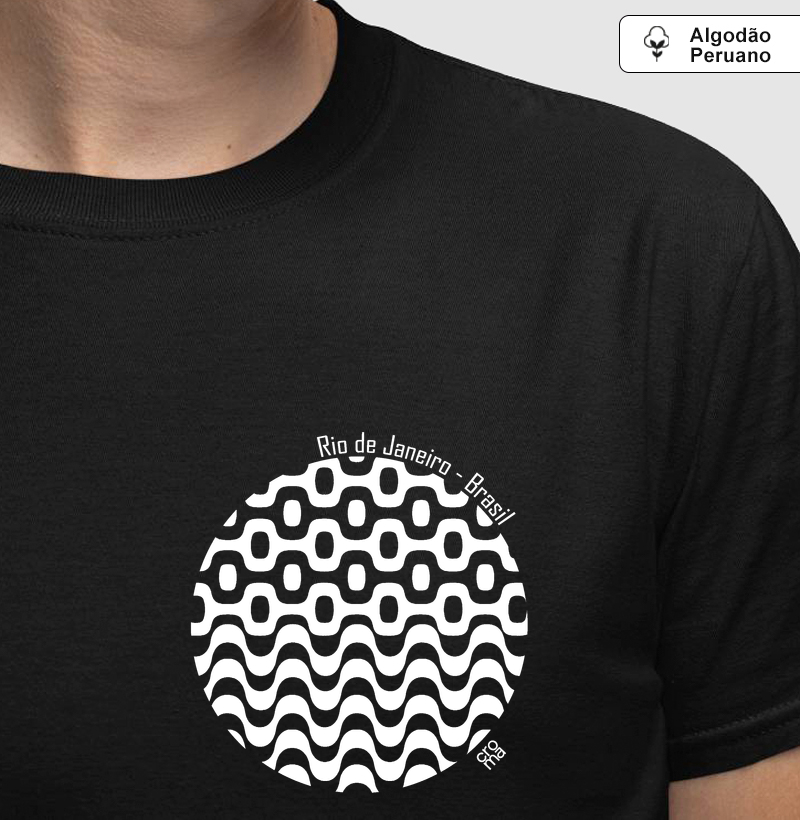 Camiseta Regular Algodão Peruano Calçadão RJ