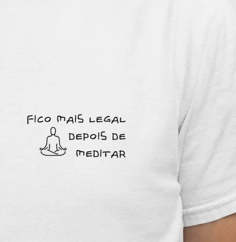 Fico mais legal depois de meditar