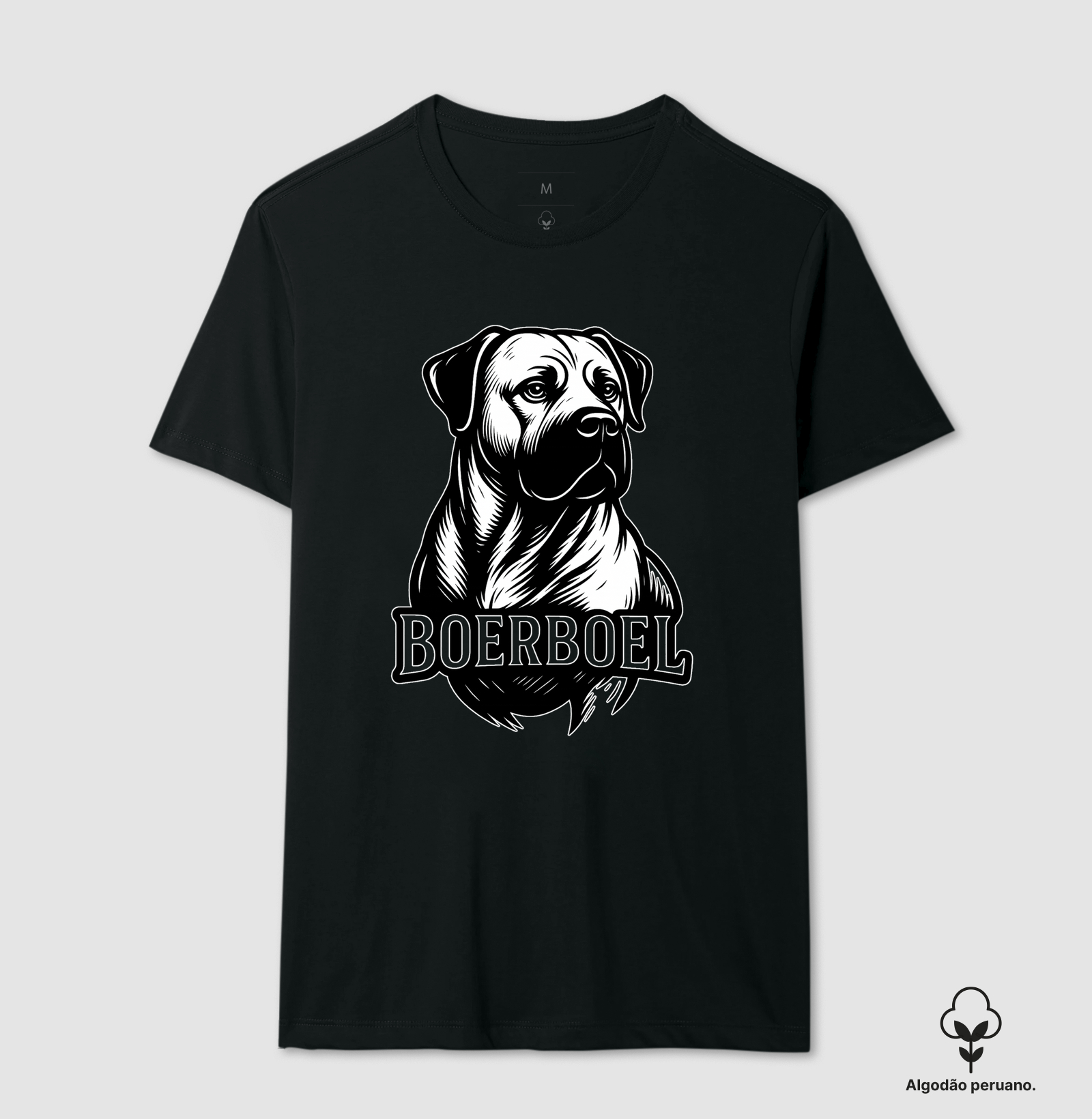Boerboel Preto e Branco