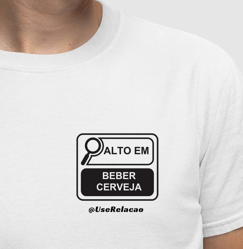 Alto em Beber Cerveja