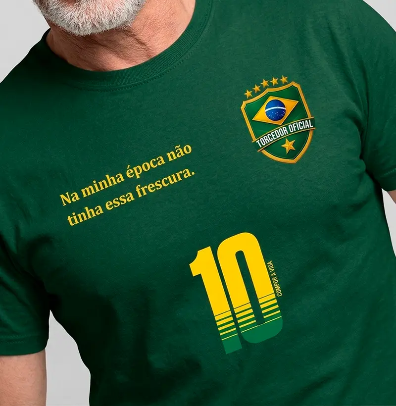 Na minha época não tinha essa frescura. - Torcedor Oficial