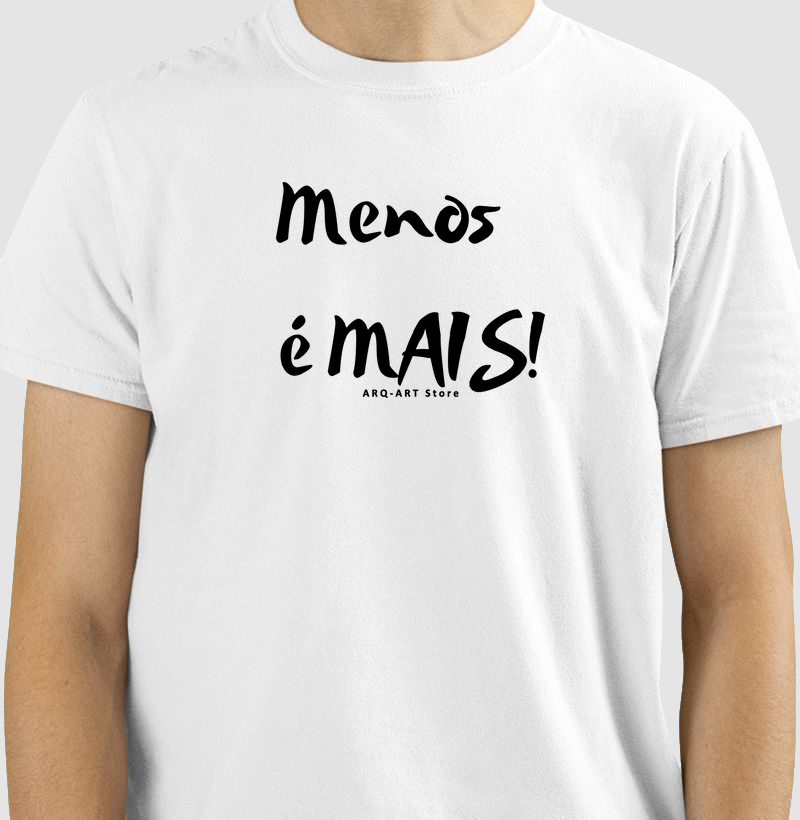 Menos é mais