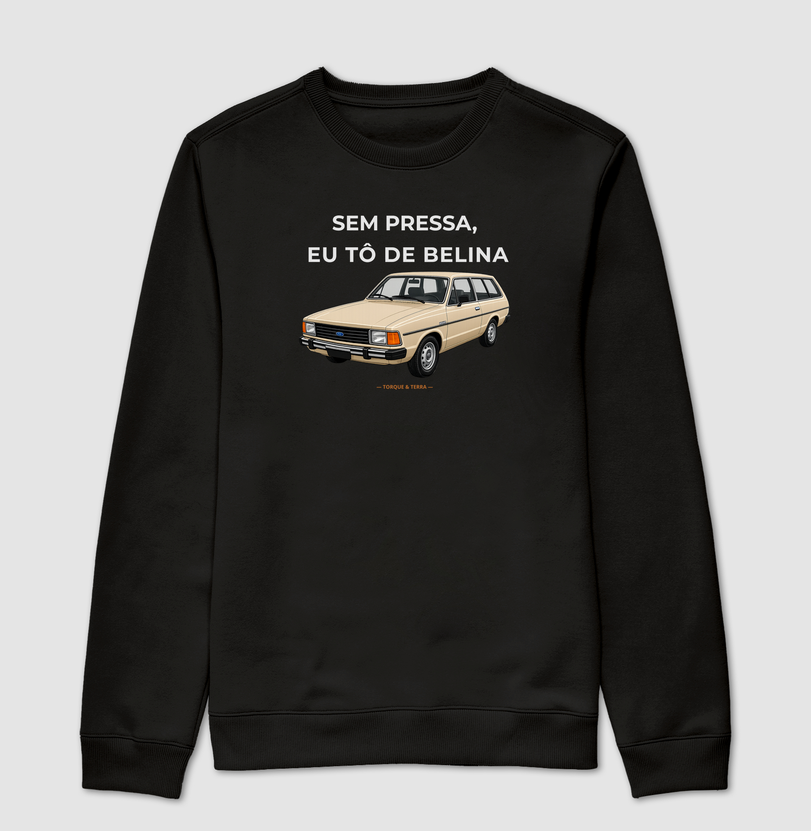 Sem pressa, eu tô de Belina - Bege