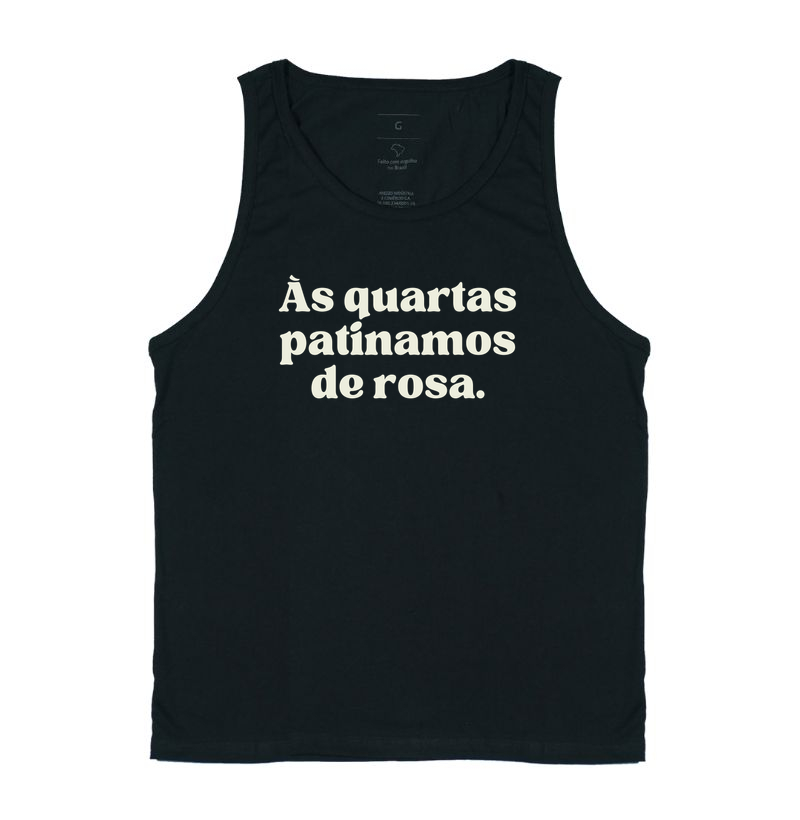 Às quartas patinamos de rosa