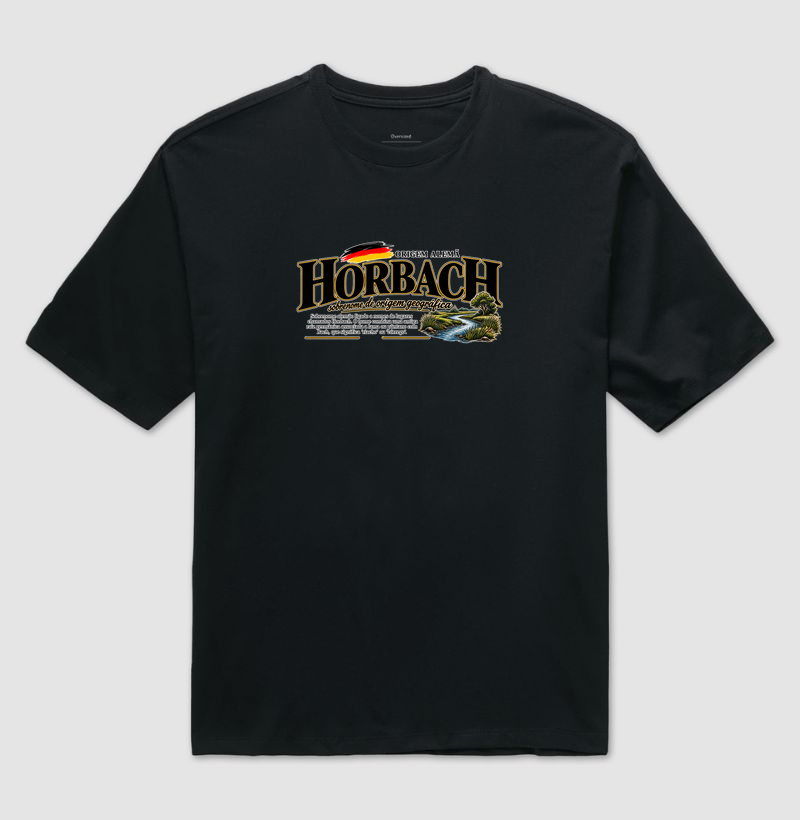 Horbach  - Camiseta Oversized