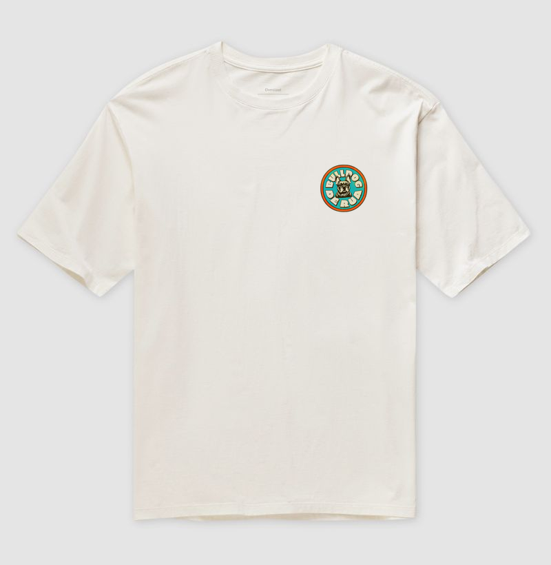 Camiseta Oversize Bulldog Old School