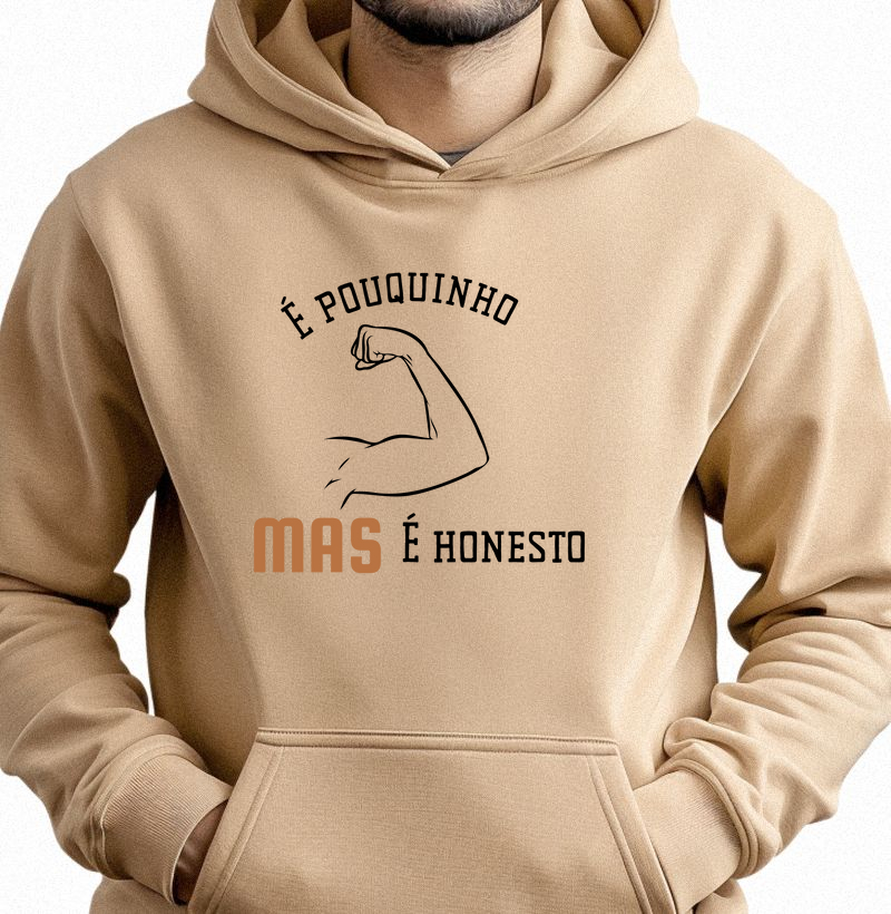 É pouquinho, mas é honesto