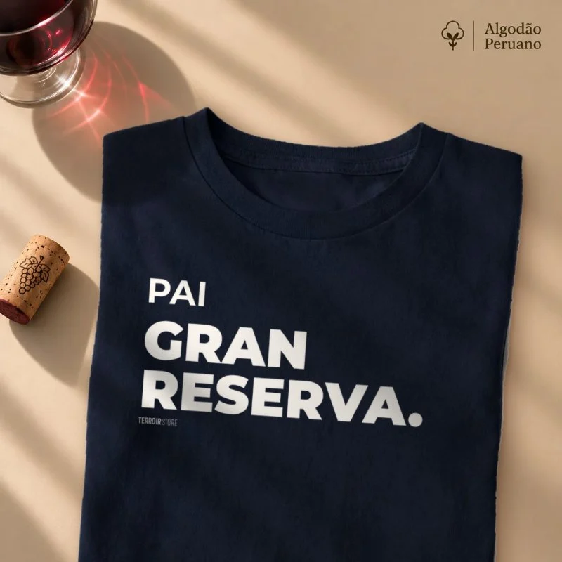 Camiseta Vinho - Pai Gran Reserva
