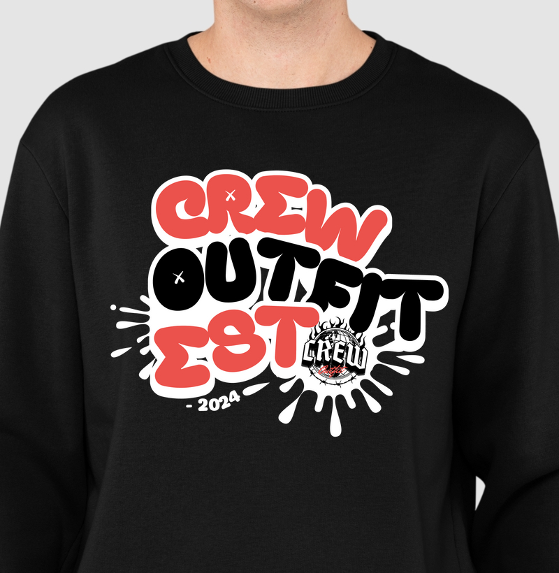 Suéter Moletom - Crew Splash