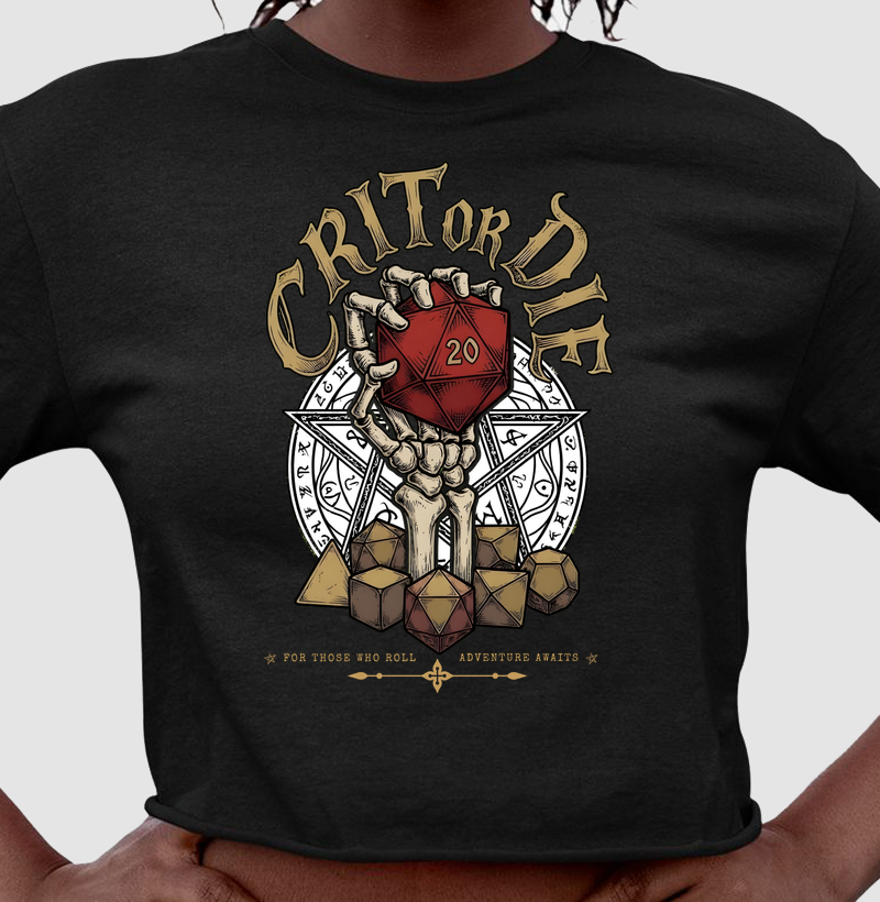 Crit or Die - Cropped
