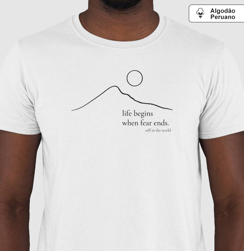 NO FEAR - Camiseta Algodão Peruano