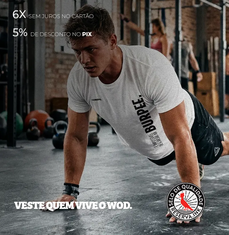 é impossível descansar no burpee