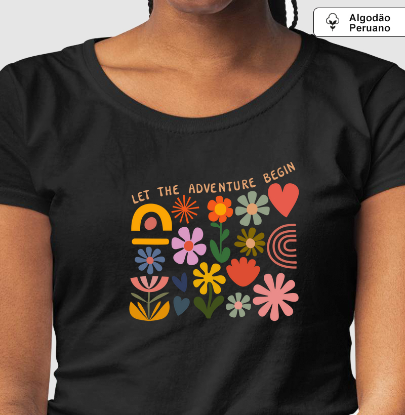 Camiseta Flowers